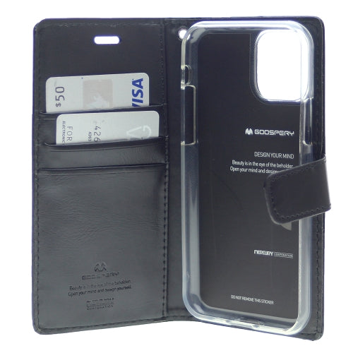 Apple Iphone Cases Goospery Bluemoon Diary Case, Black